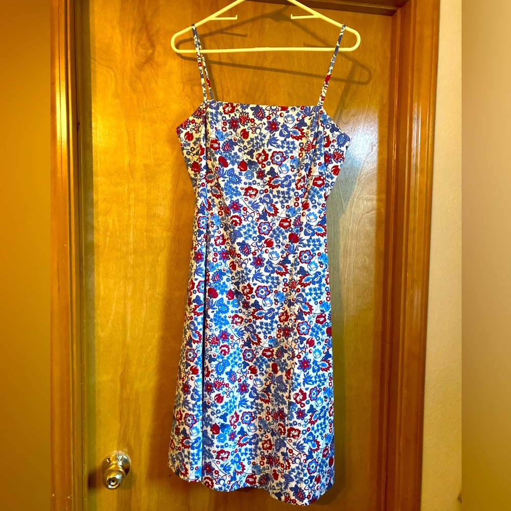 Ann Taylor cotton sleeveless dress